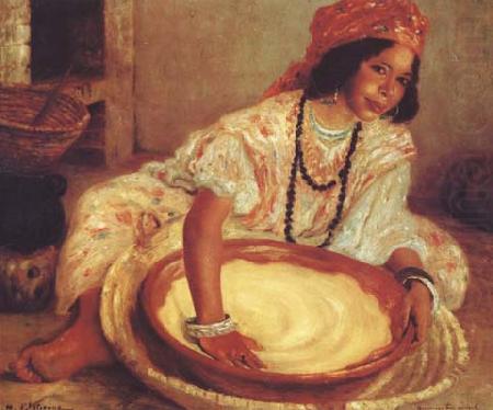 Henry d Estienne La Preparation du couscous (mk32) china oil painting image